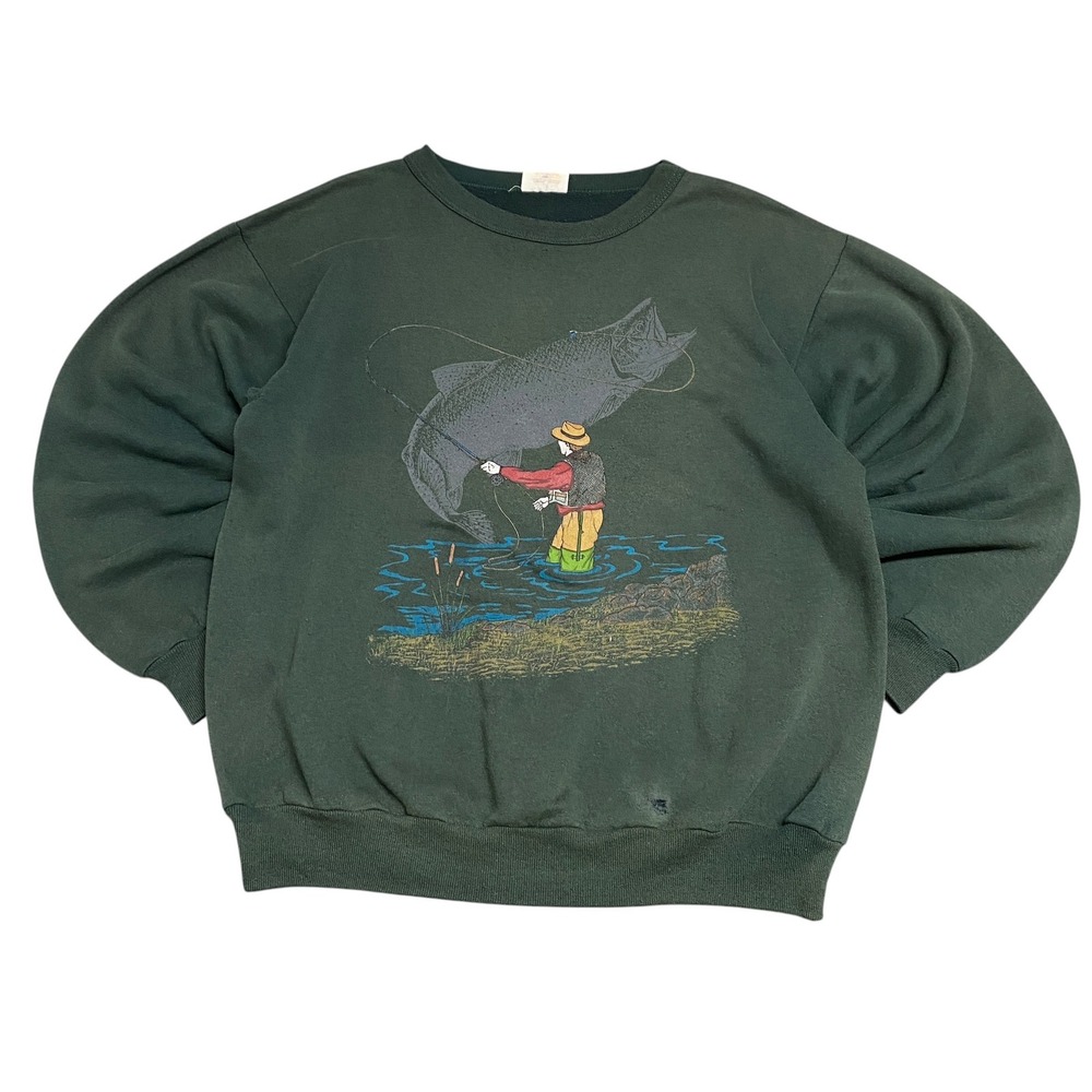 Vintage Penners Fishing Crewneck Sweatshirt